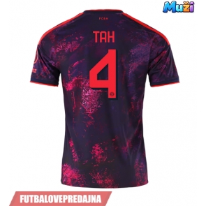 Lacne Muži Futbalové dres Bayern Munich Jonathan Tah #4 2026-27 Krátky Rukáv - Tretina